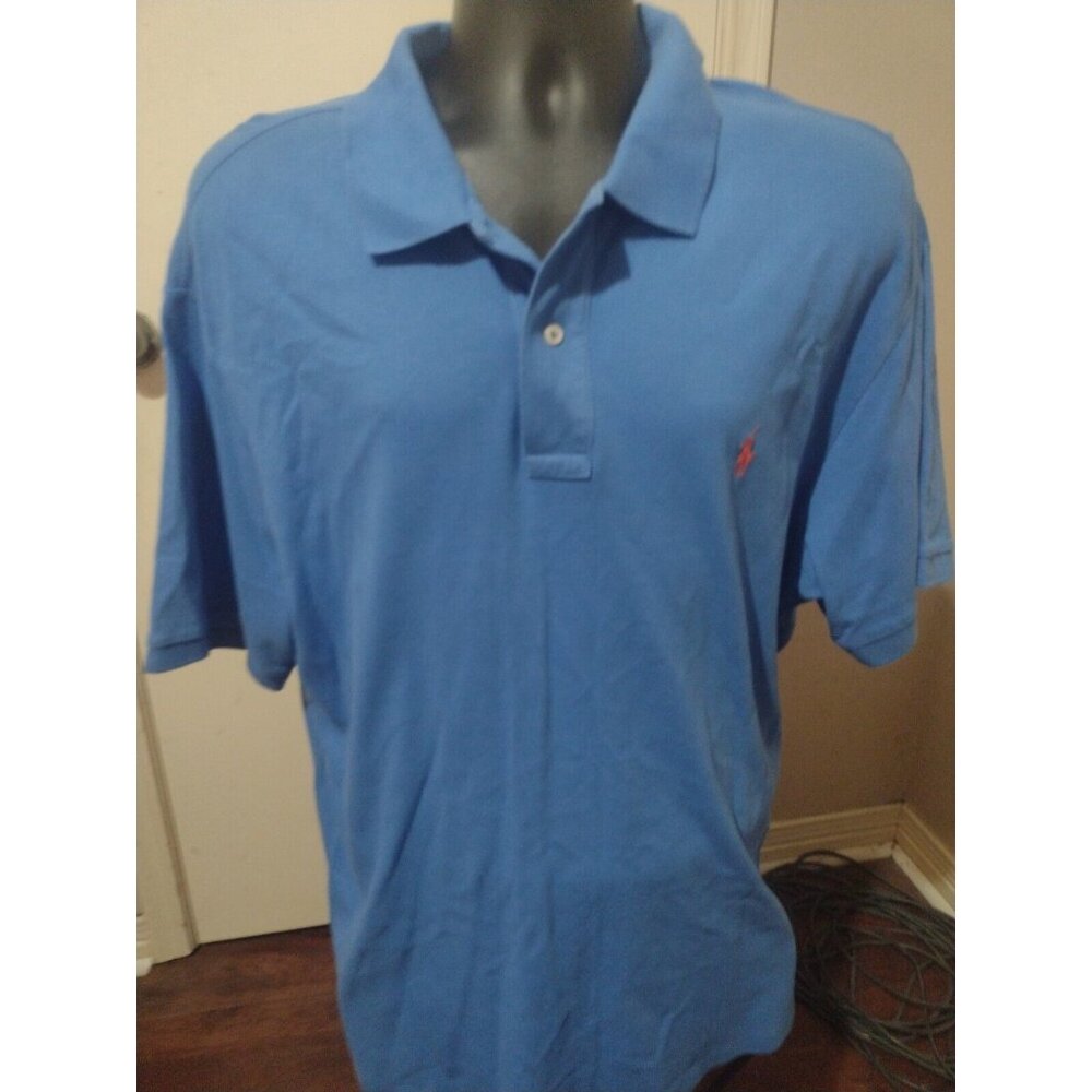 Men's Blue Polo Shirt